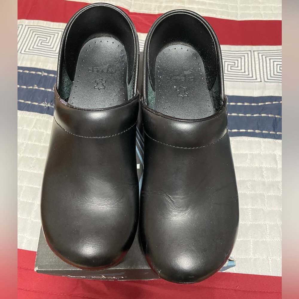 Dansco Black Clogs - size 41